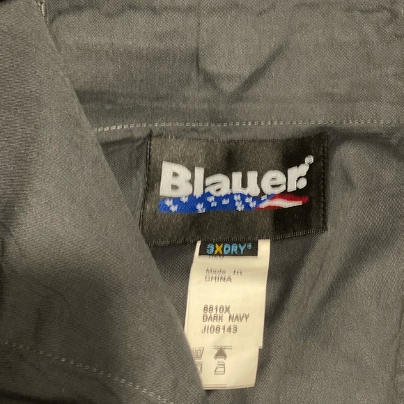 Blauer Men's Navy Cargo Pants - Picture 10 of 13